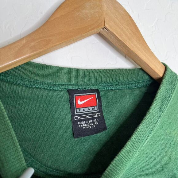 Nike Vintage 90s Michigan State Nike Center Swoosh Crewneck in Green - Picture 3 of 5